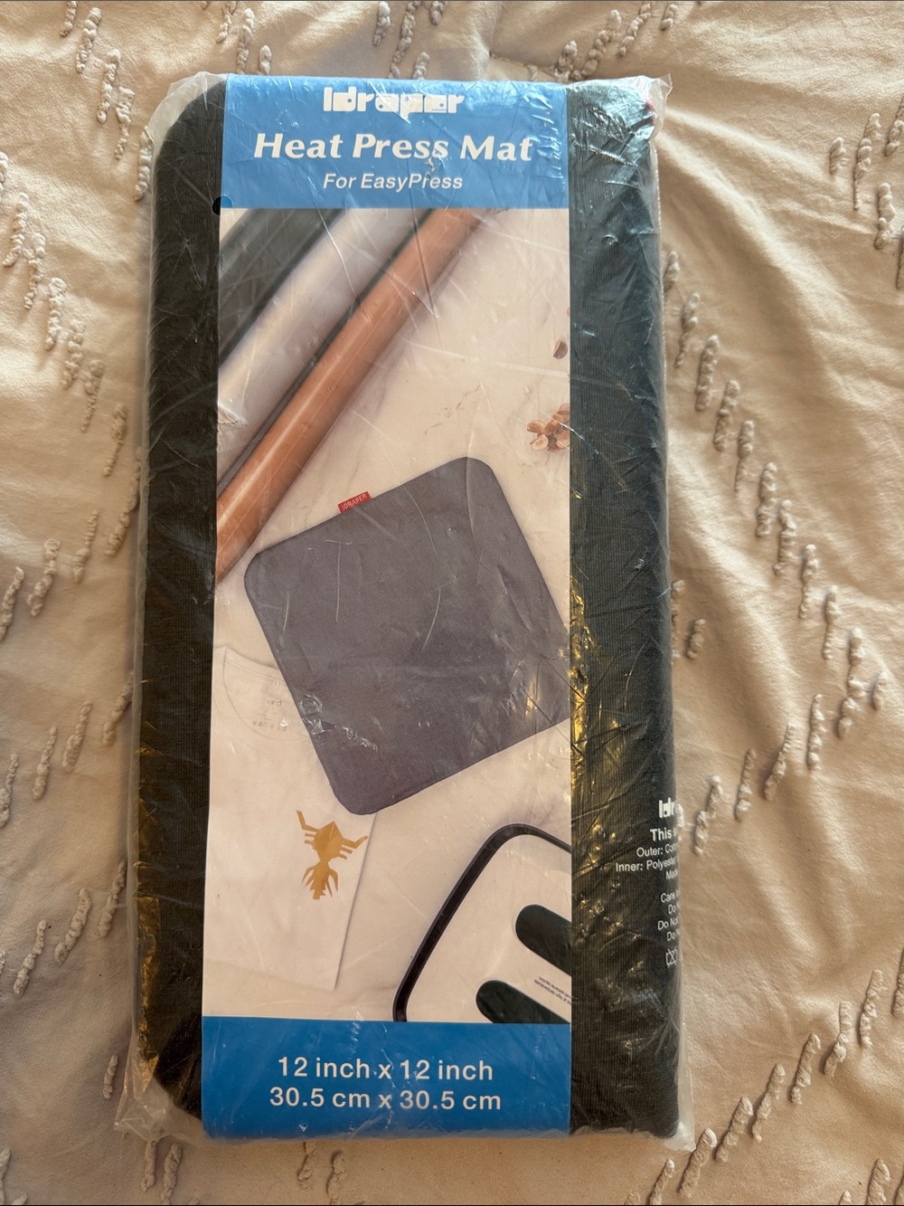 Idraper Heat Press Mat for EasyPress - Black